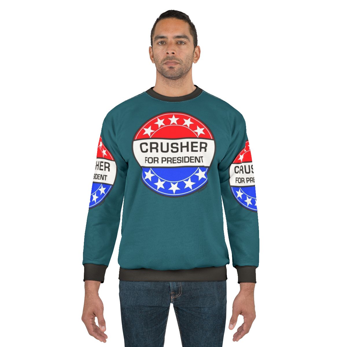 Sci-Fi Presidential Election Crusher Sweatshirt
