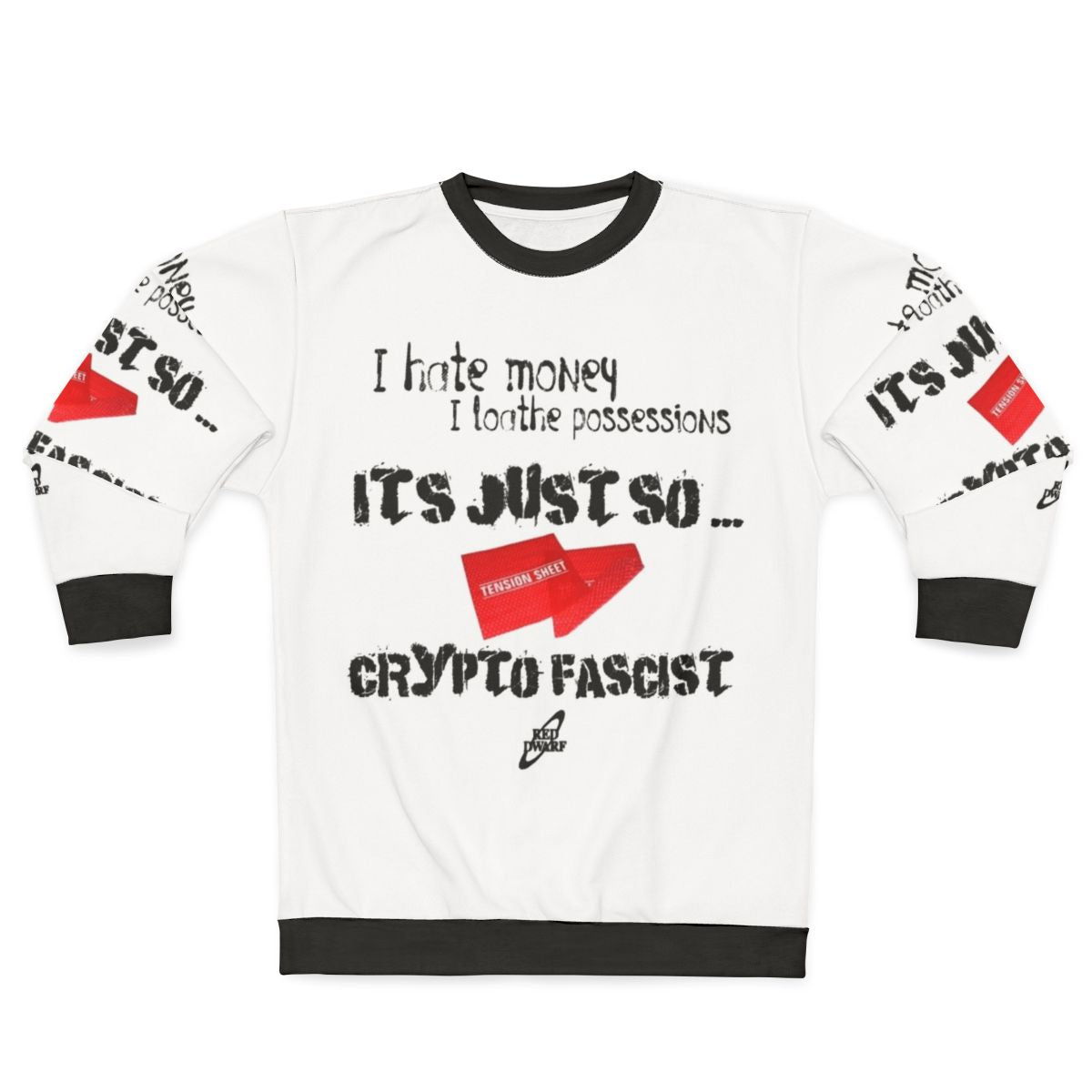 Anti-Establishment Crypto Fascist Sweatshirt