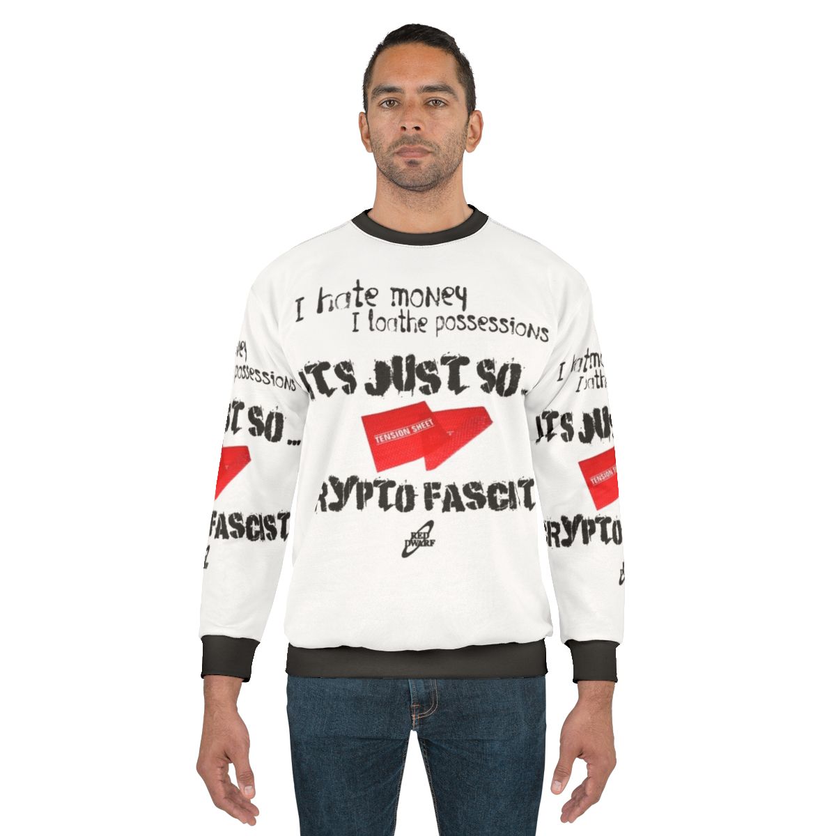 Anti-Establishment Crypto Fascist Sweatshirt