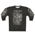 Crystal Castles merch sweatshirt featuring the iconic dark and emo aesthetic