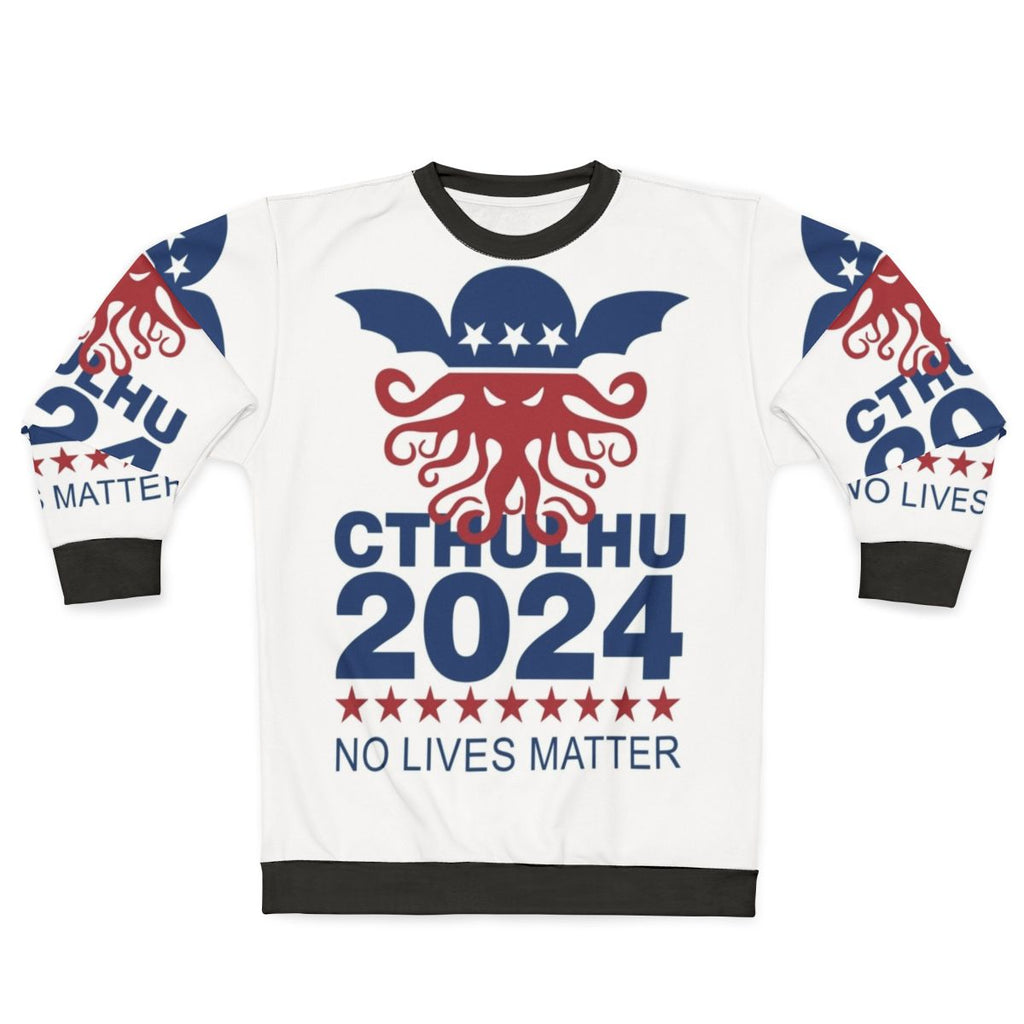 Cthulhu 2024 No Lives Matter Horror Sweatshirt