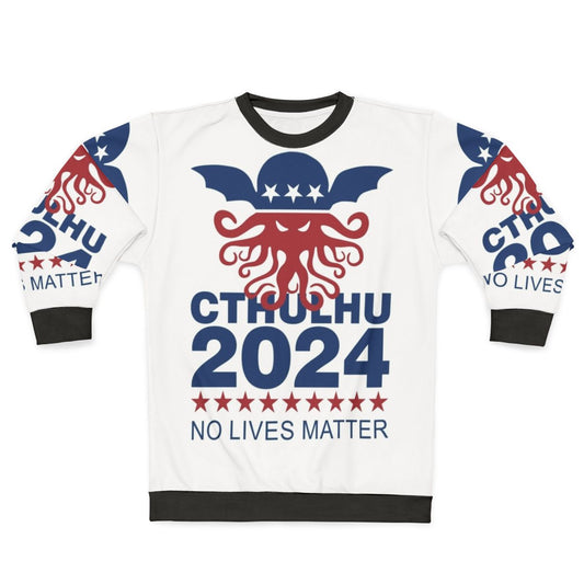 Cthulhu 2024 No Lives Matter Horror Sweatshirt