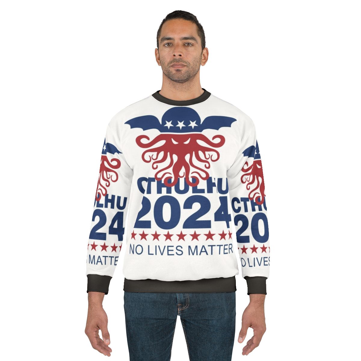 Cthulhu 2024 No Lives Matter Horror Sweatshirt
