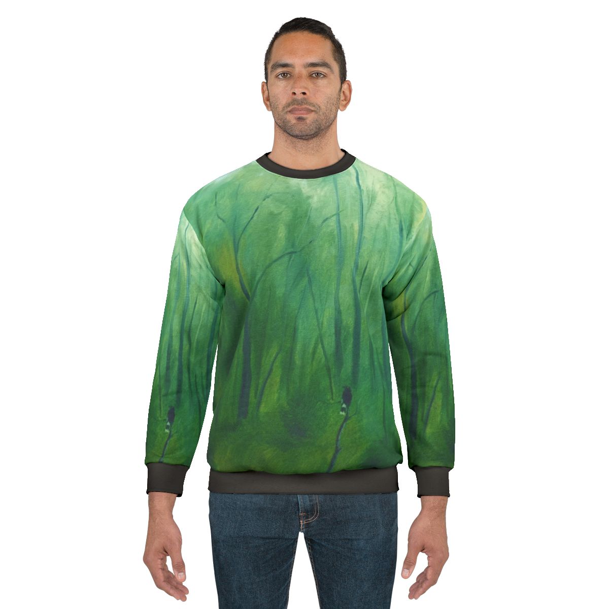 Currawong Dawn Sweatshirt featuring a nature-inspired design