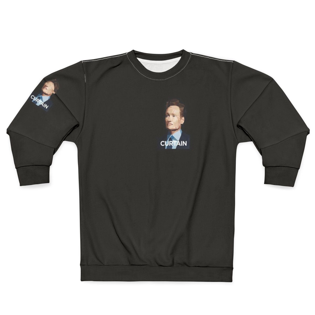 Conan O'Brien Curtain Portrait Sweatshirt
