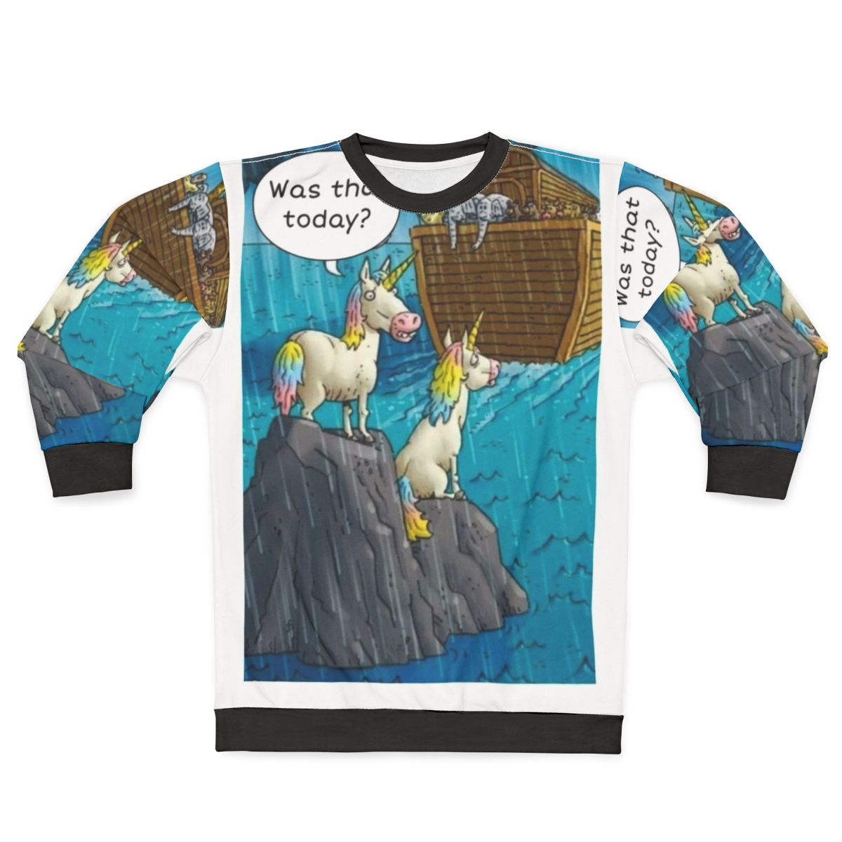 Noah's Ark Unicorn Christian Sweatshirt
