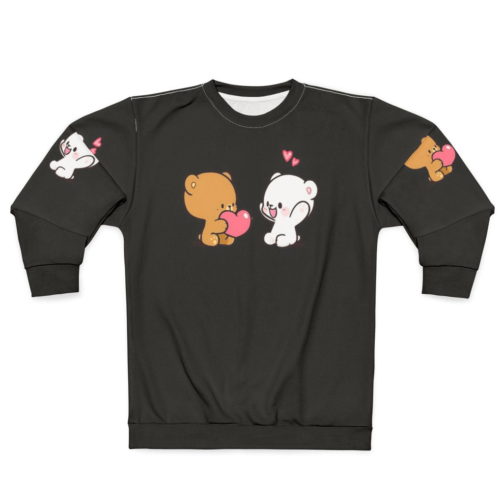 Cute milk mocha sweatshirt for women