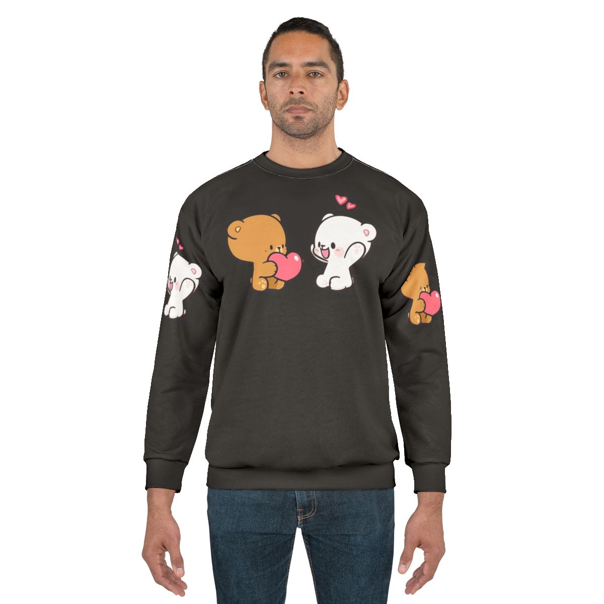 Cute milk mocha sweatshirt for women
