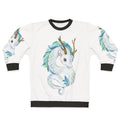 Mythical dragon sweatshirt featuring a cute and whimsical fantasy creature design