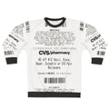 CVS Receipt Sweatshirt - Patriotic Military & Veteran Inspired Design