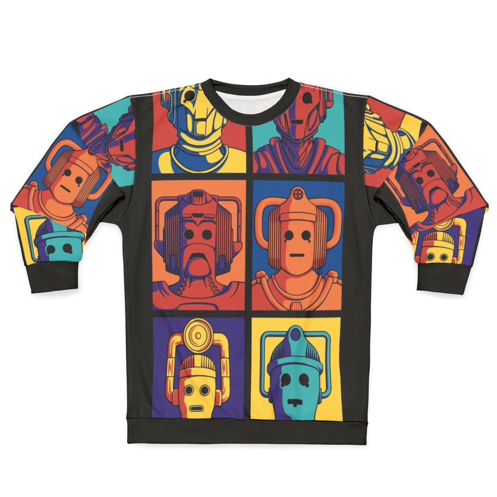 Cyberpunk Evolution Doctor Who Cyberman Sweatshirt