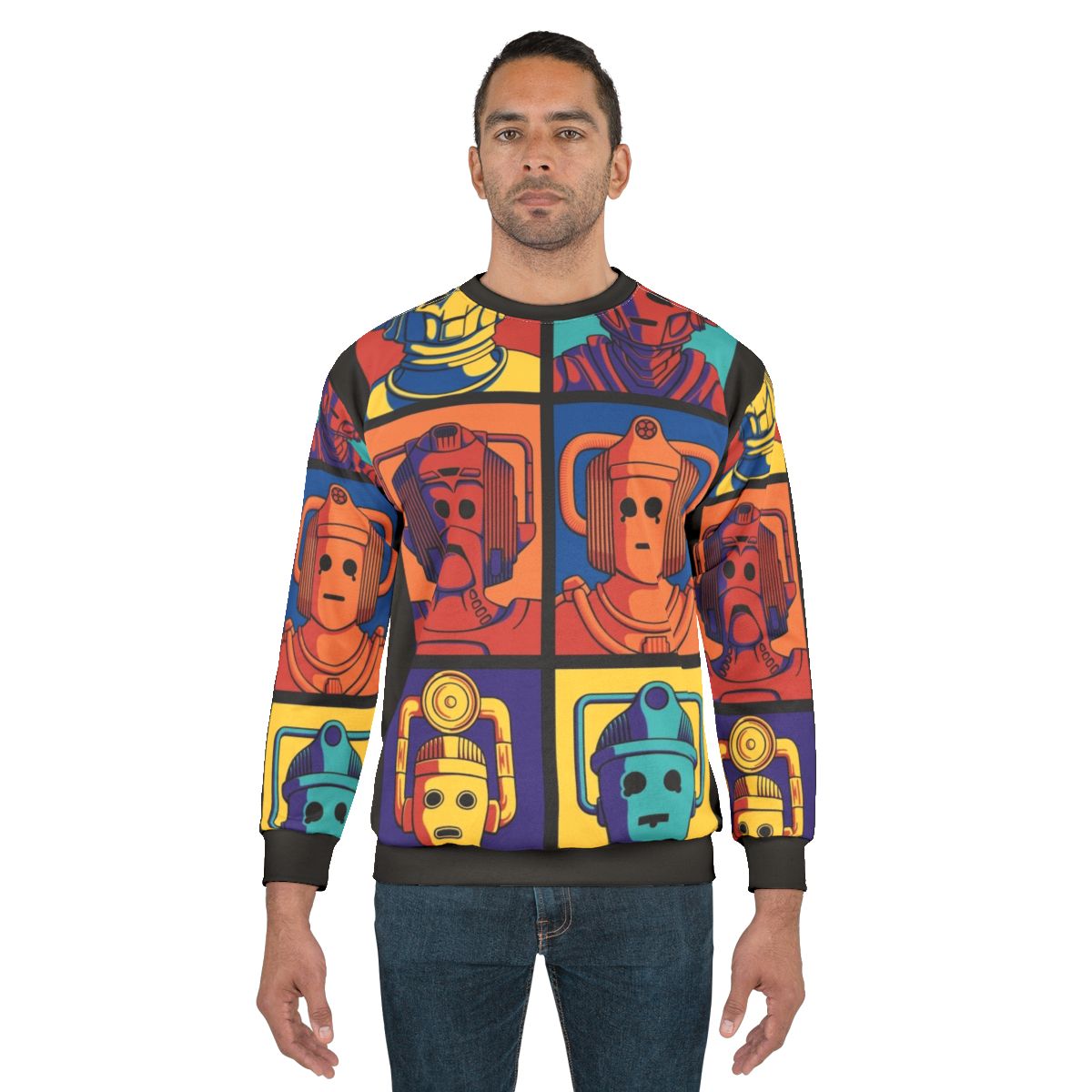 Cyberpunk Evolution Doctor Who Cyberman Sweatshirt
