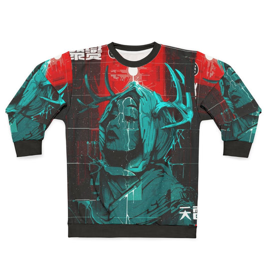 Cyberpunk Glitch Urban Style Sweatshirt