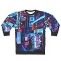 Cyborg Beauty Queen Sweatshirt in futuristic Japanese street style