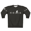 Cycling Heartbeat Graphic Sweatshirt