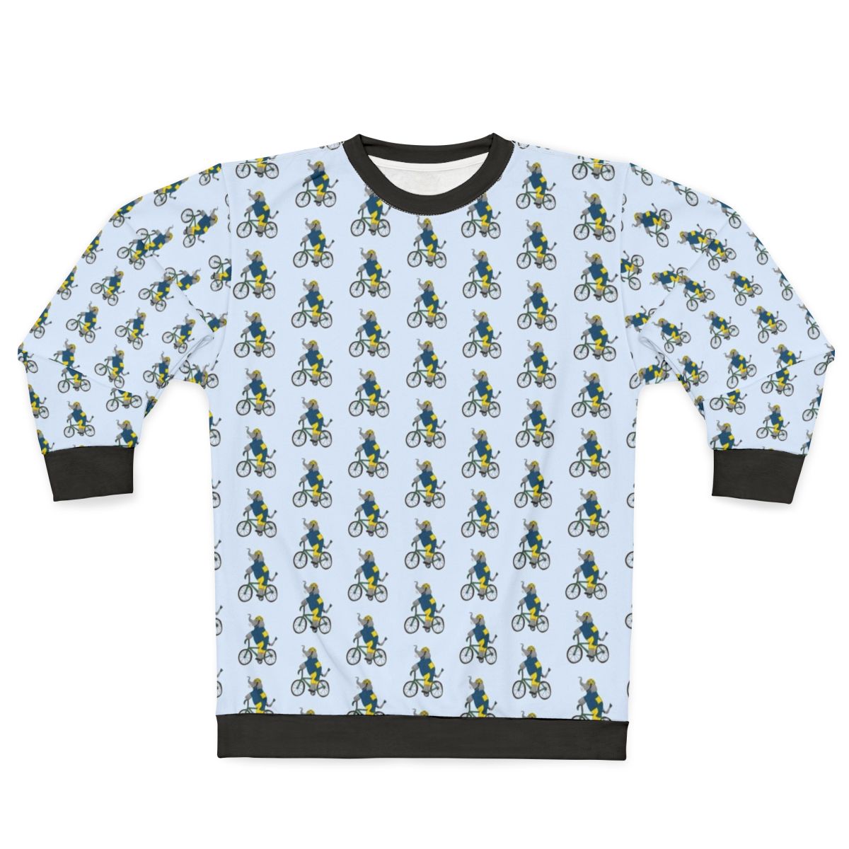 Cyclist Elephant Sweatshirt