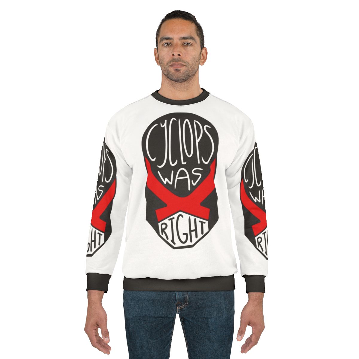 Cyclops Was Right Sweatshirt featuring the iconic X-Men character