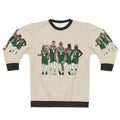 Boston Celtics Big 4 Sweatshirt featuring Kristaps Porzingis, Jrue Holiday, Jayson Tatum, and Jaylen Brown