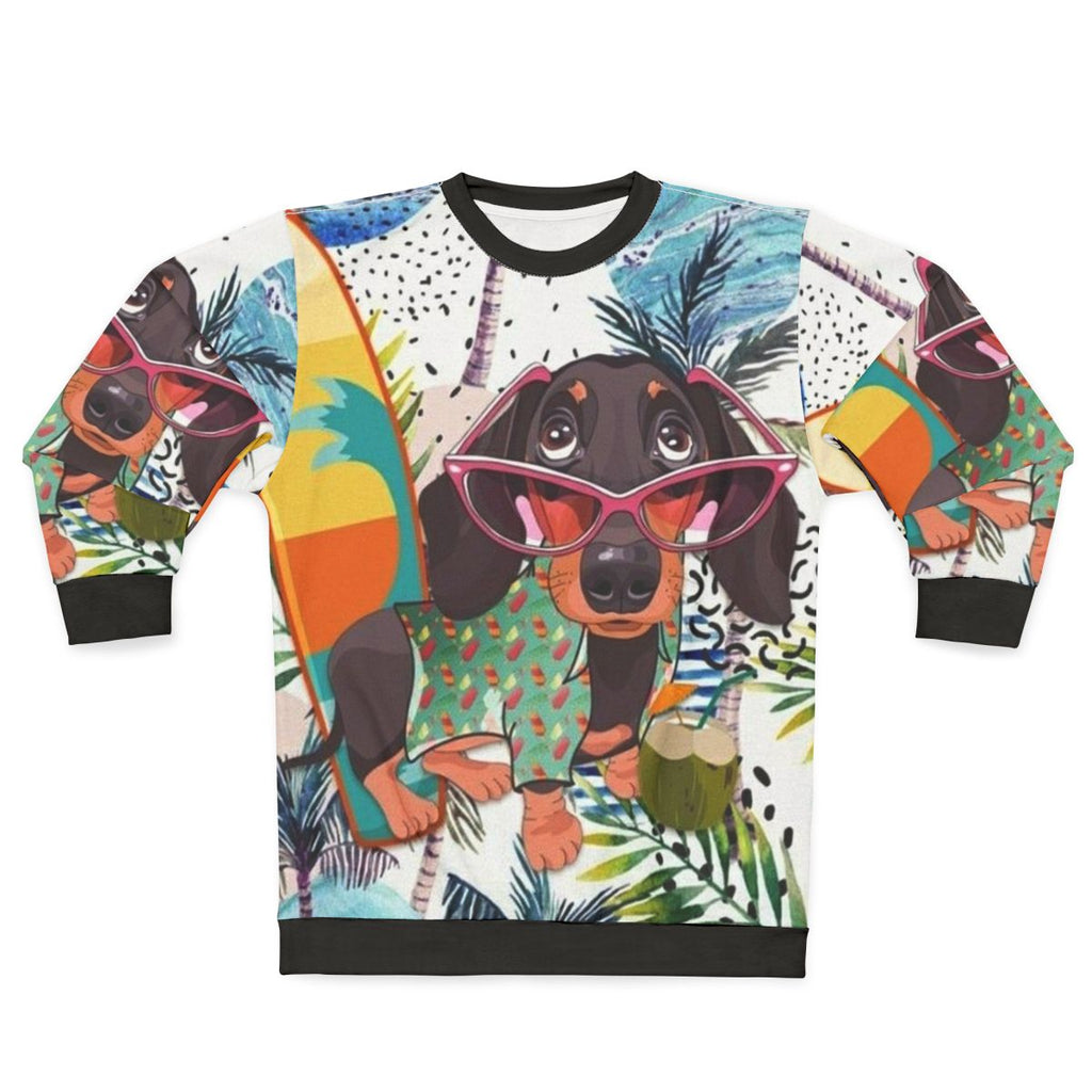 Dachshund dog popart art sweatshirt
