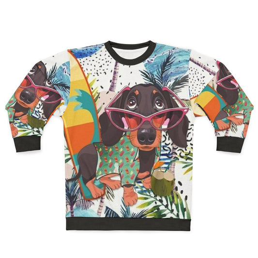 Dachshund dog popart art sweatshirt