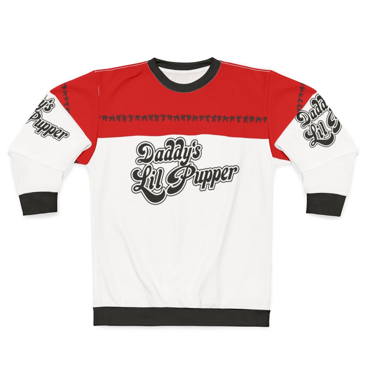 Daddy's Little Puppy Parody Sweatshirt