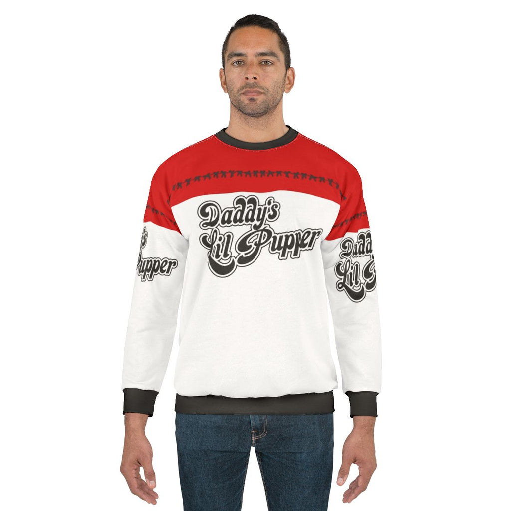 Daddy's Little Puppy Parody Sweatshirt