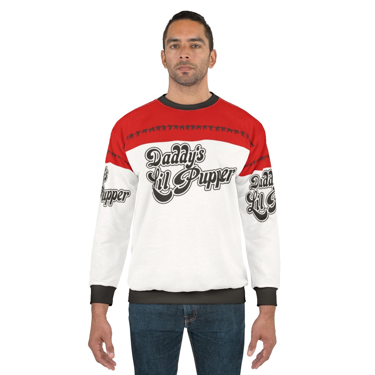Daddy's Little Puppy Parody Sweatshirt