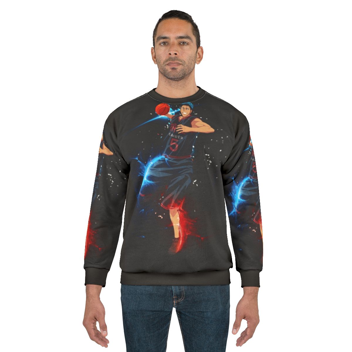 Daiki Aomine Kuroko No Basket Anime Basketball Sweatshirt