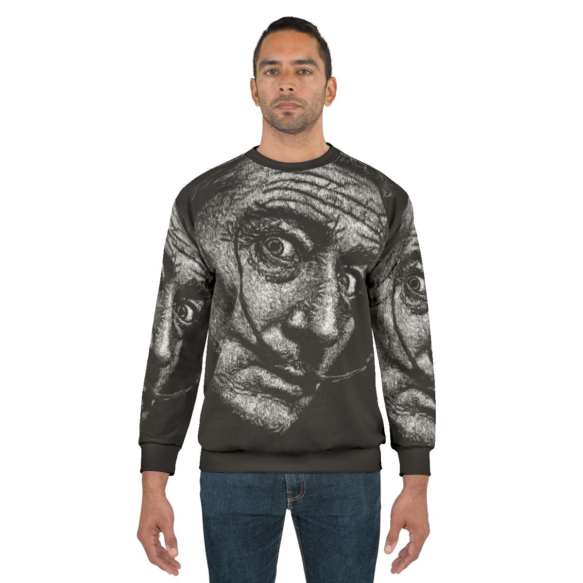 Salvador Dali Surrealist Graphic Art Sweatshirt