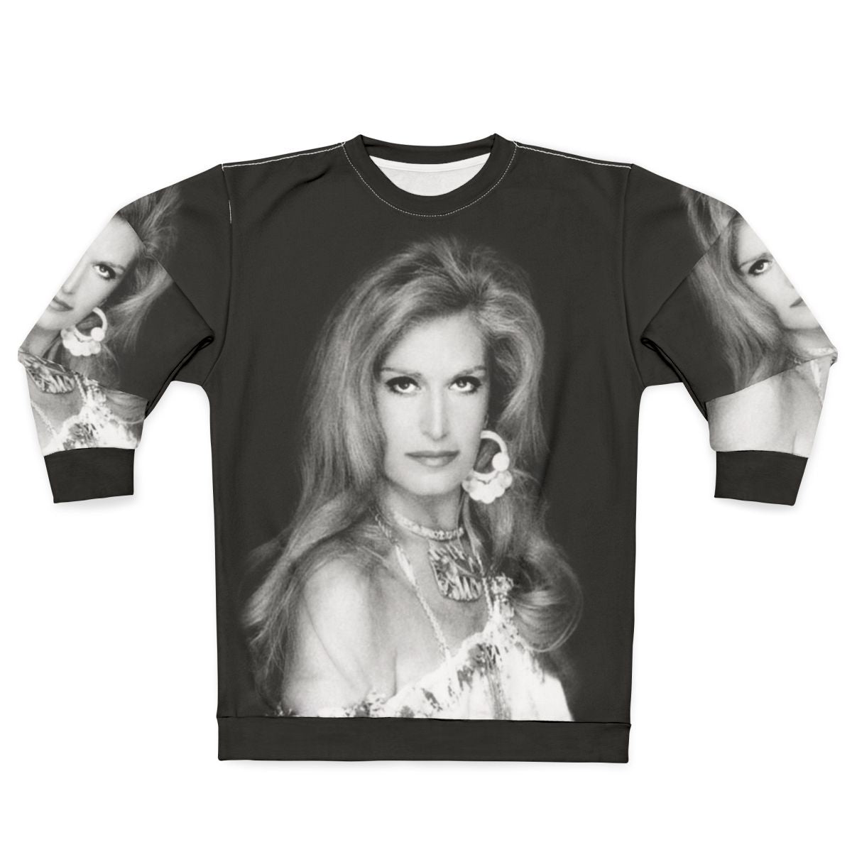 Dalida Sweatshirt with Colorful Music Artist Graphics