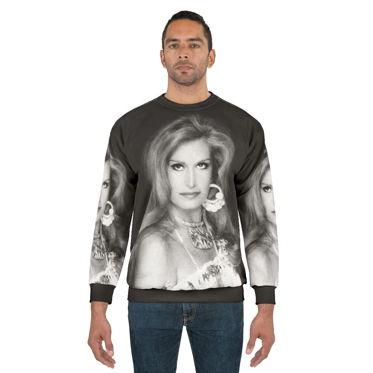 Dalida Sweatshirt with Colorful Music Artist Graphics