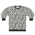 Dalmatian pattern abstract sweatshirt