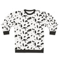 Dalmatian spots dog fur pattern sweatshirt