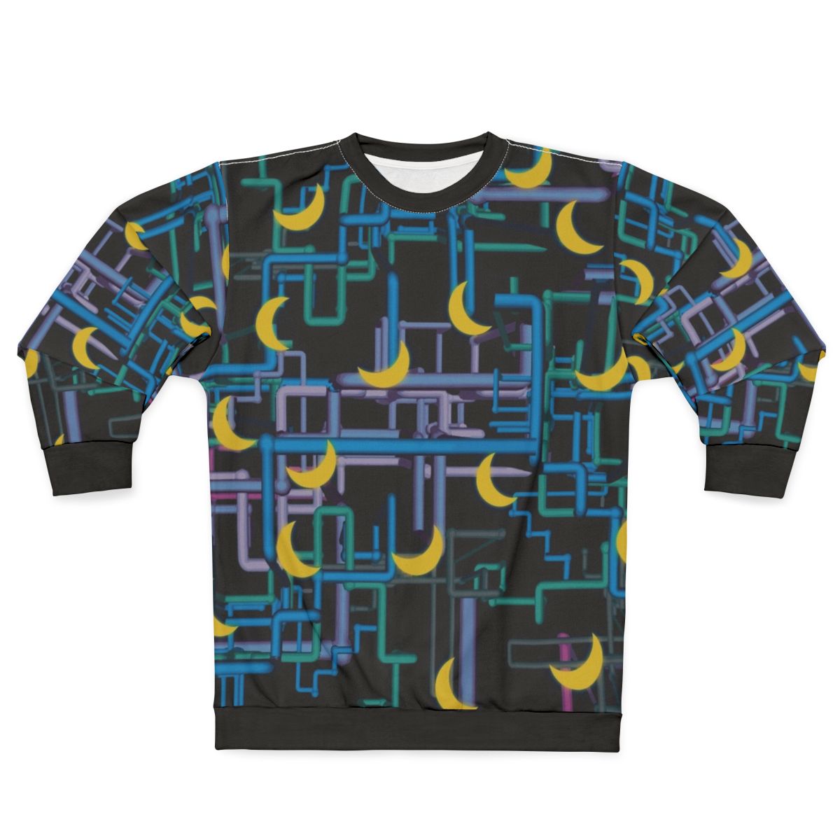 Dan Flashes Complicated Pattern Sweatshirt