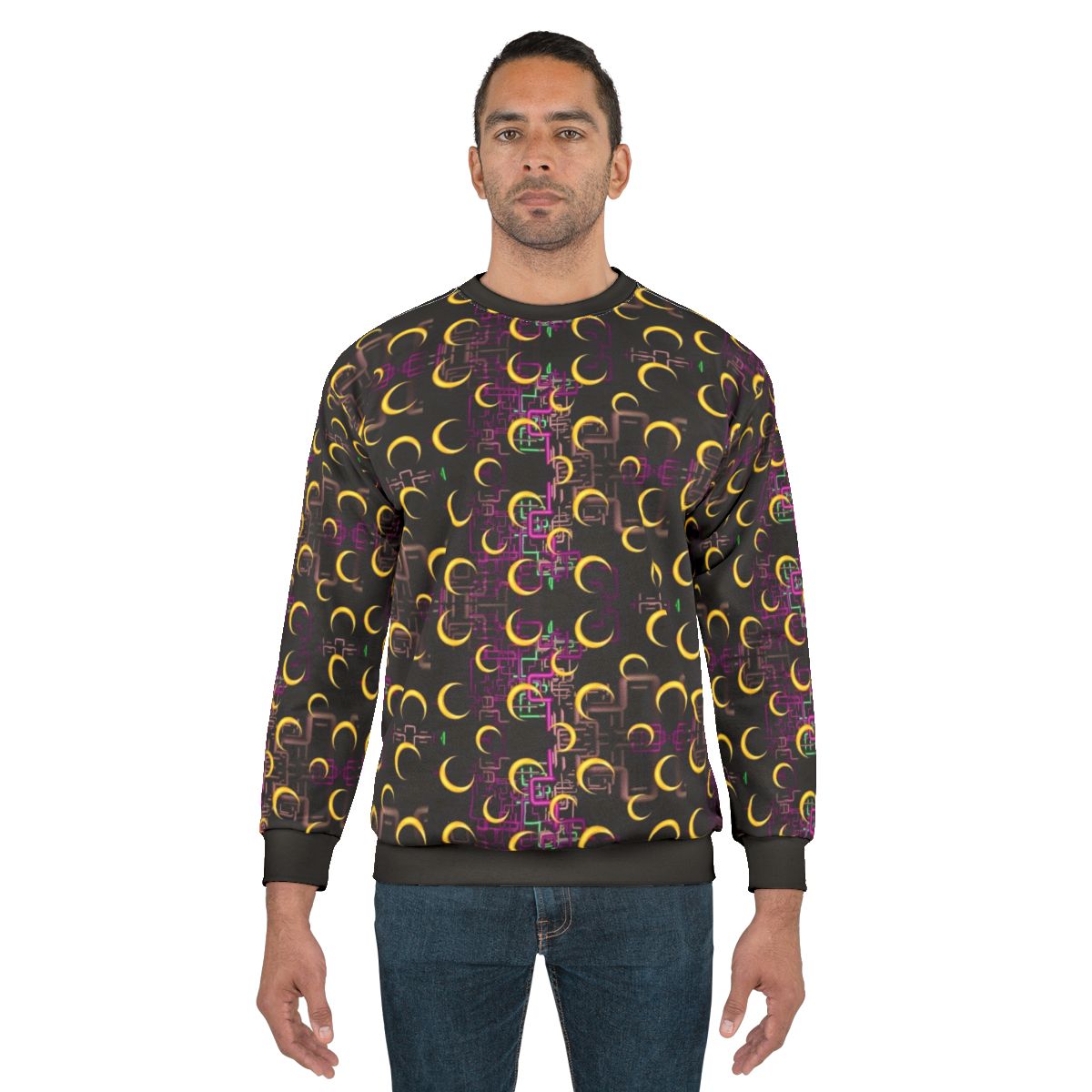 Dan Flashes Pattern Cool Tim Robinson 3 Sweatshirt