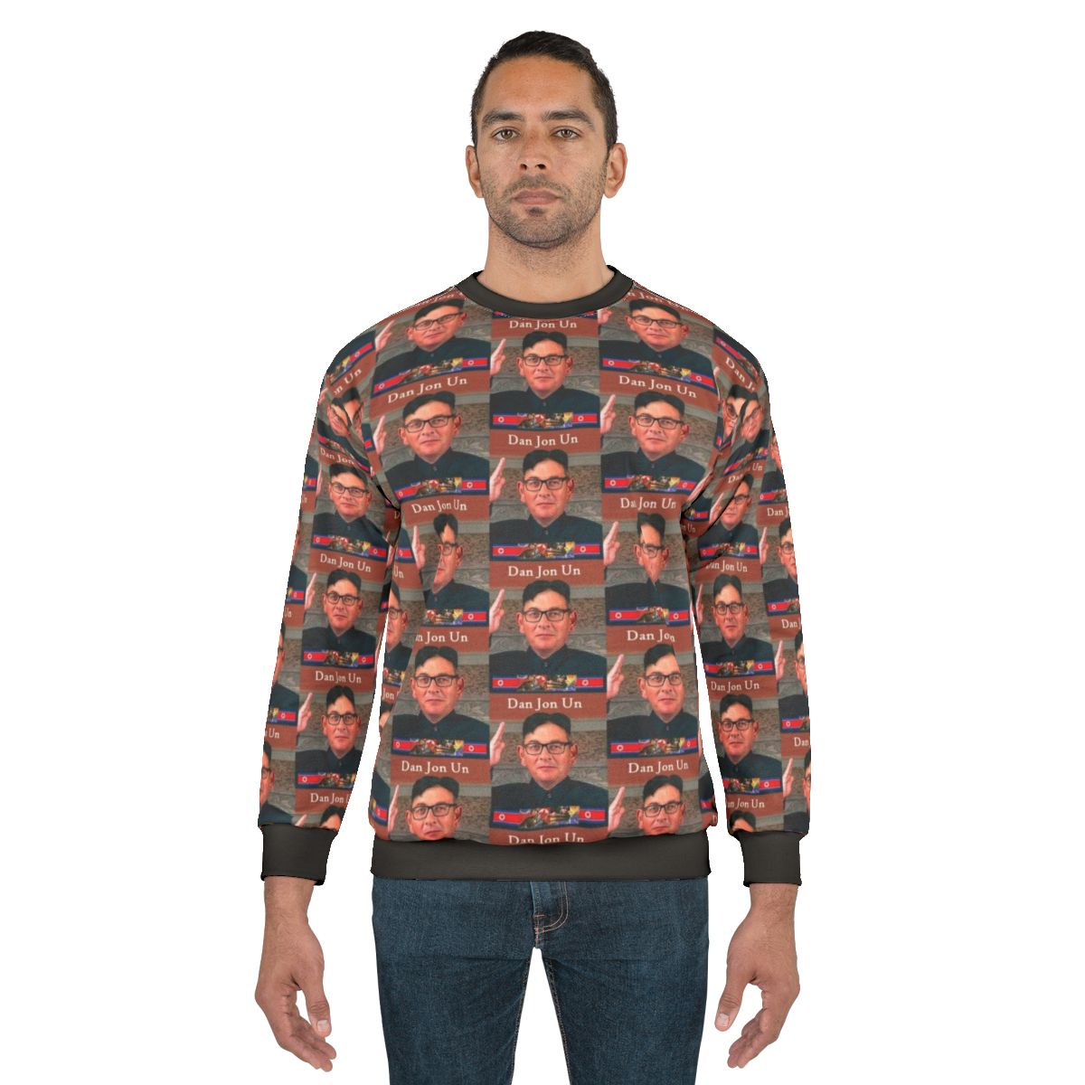 "Dan The Dictator" North Korea-Inspired Novelty Sweatshirt