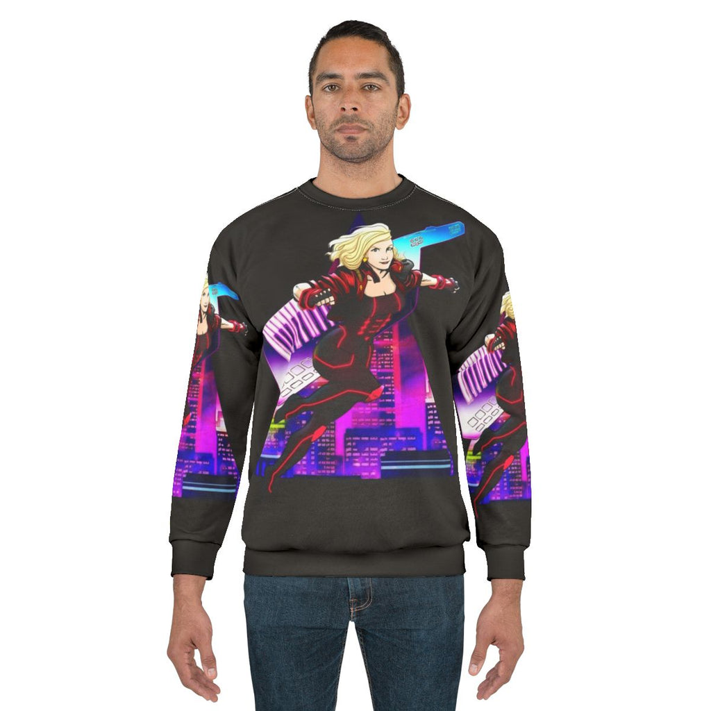 Dana Jean Phoenix Synthwave Sweatshirt