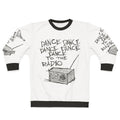 Joy Division and New Order Inspired Dance to the Radio Sweatshirt
