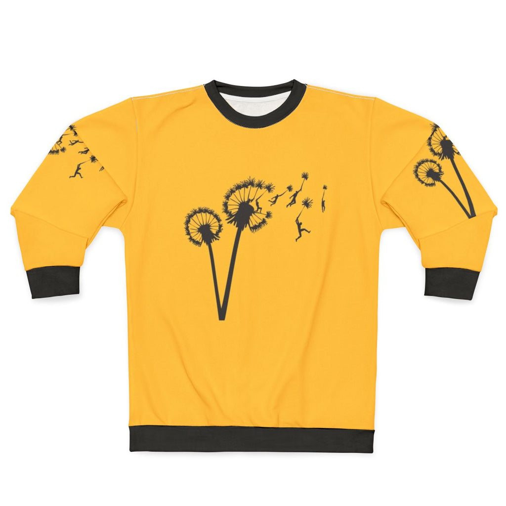 Vintage dandelion flight sweatshirt design