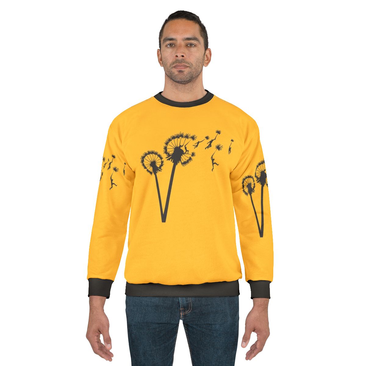 Vintage dandelion flight sweatshirt design