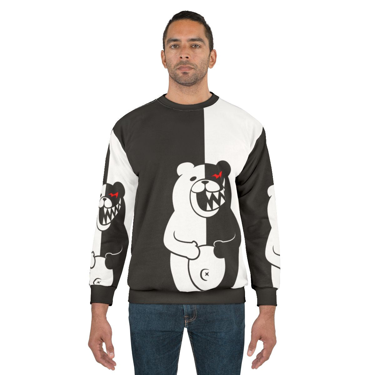 Danganronpa Monokuma Black and White Sweatshirt