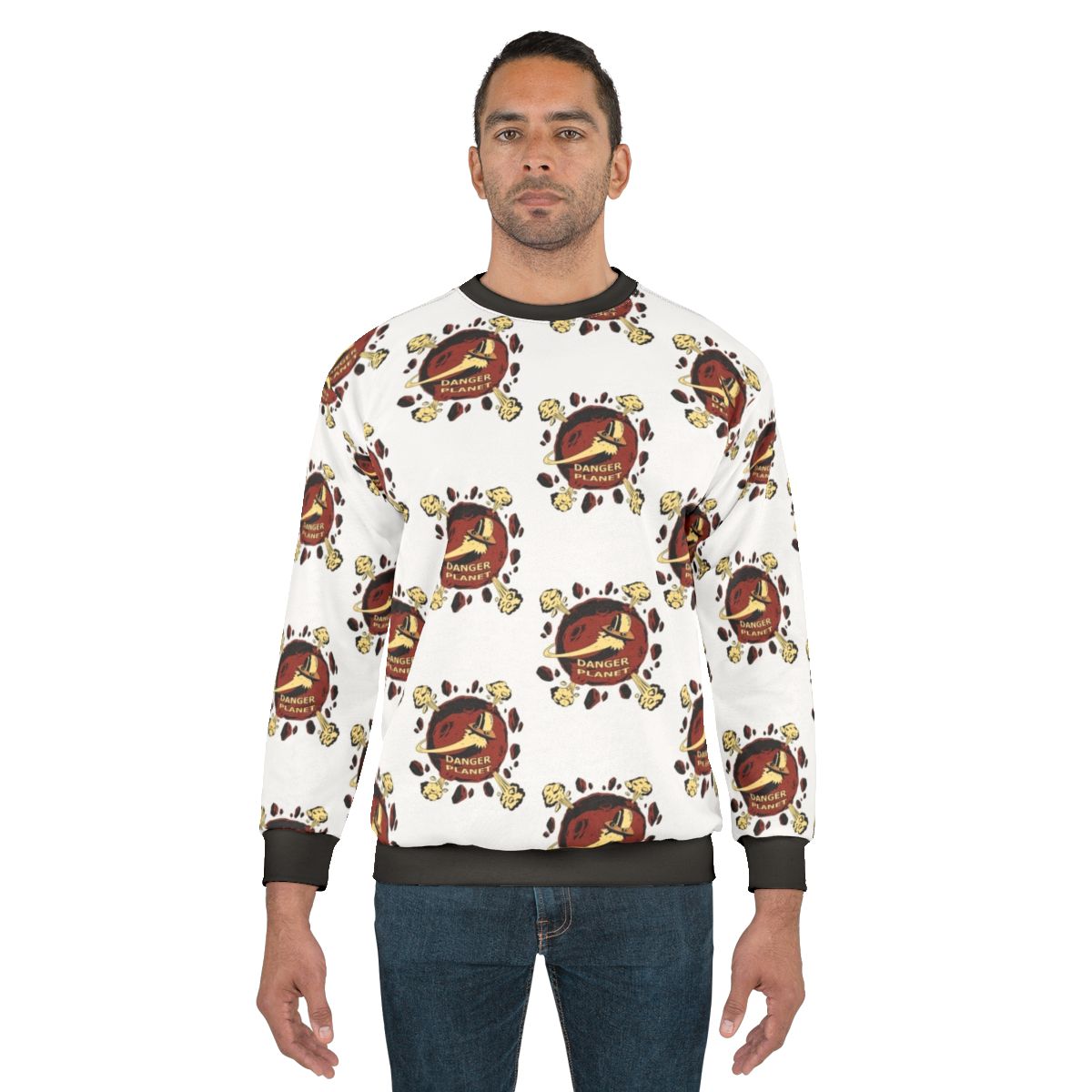 Danger Planet Logo Graphic Sweatshirt