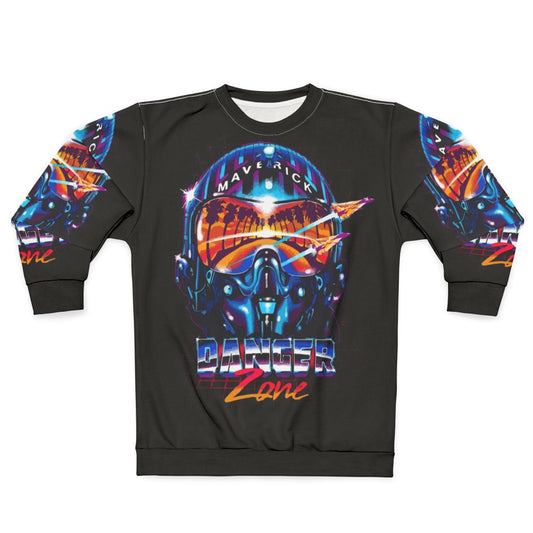 Danger Zone Military Sweatshirt - Top Gun Inspired Pilot Apparel