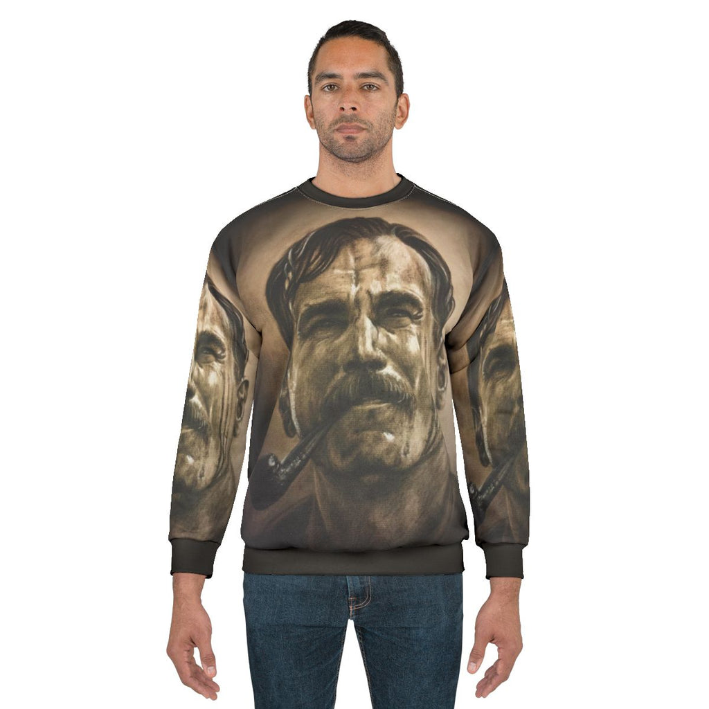 Daniel Plainview 'There Will Be Blood' Charcoal Sweatshirt