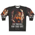 Danny Glover as Roger Murtaugh Lethal Weapon movie character sweatshirt