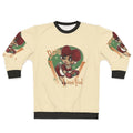 Retro 1950s heart design sweatshirt