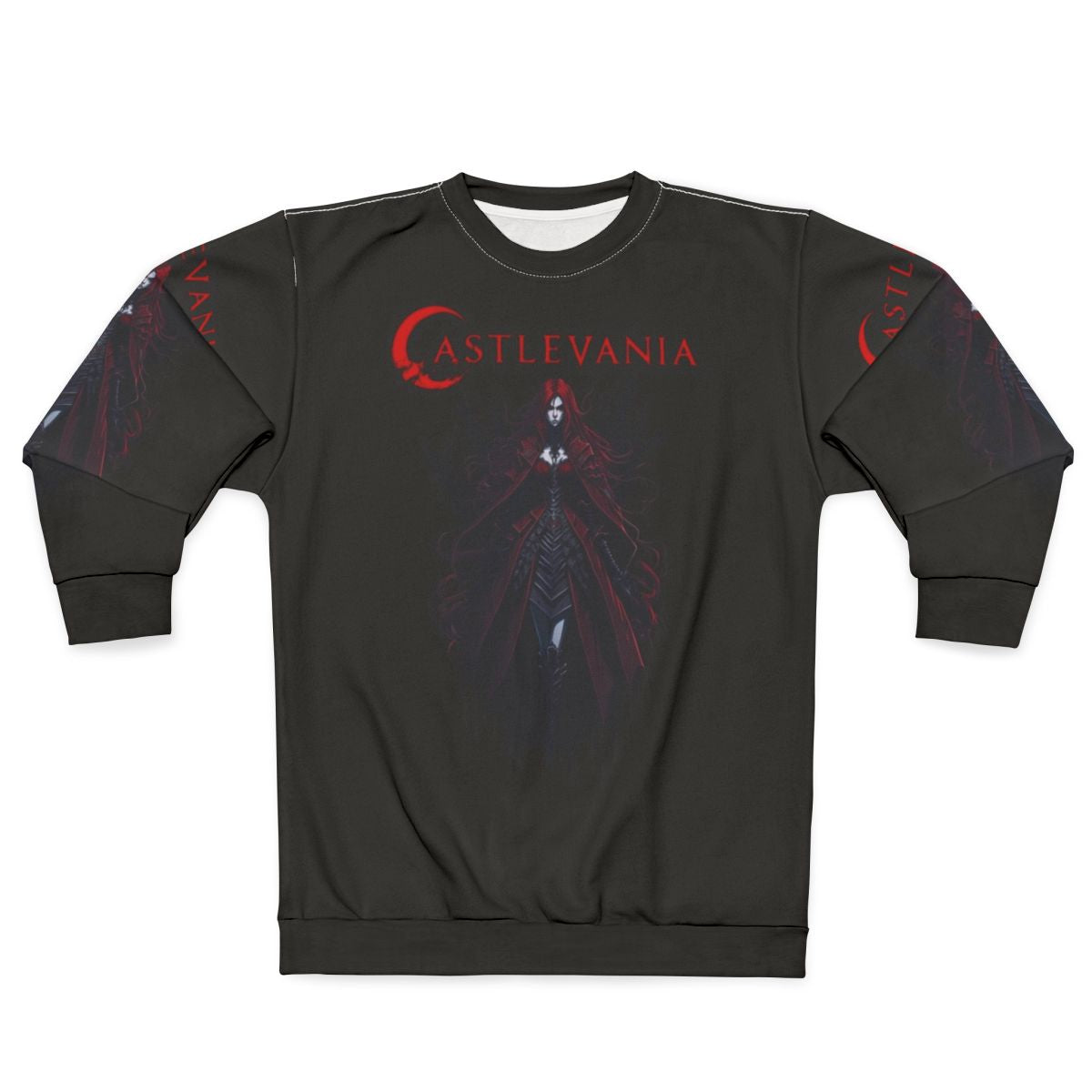 Dark Beauty Castlevania Lenore Netflix Inspired Sweatshirt