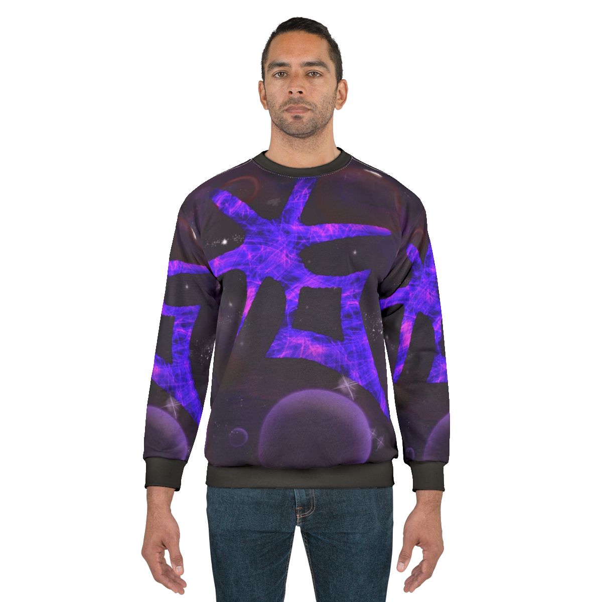 Dark Knight Galaxy Sweatshirt - Fantasy Gaming MMORPG Apparel