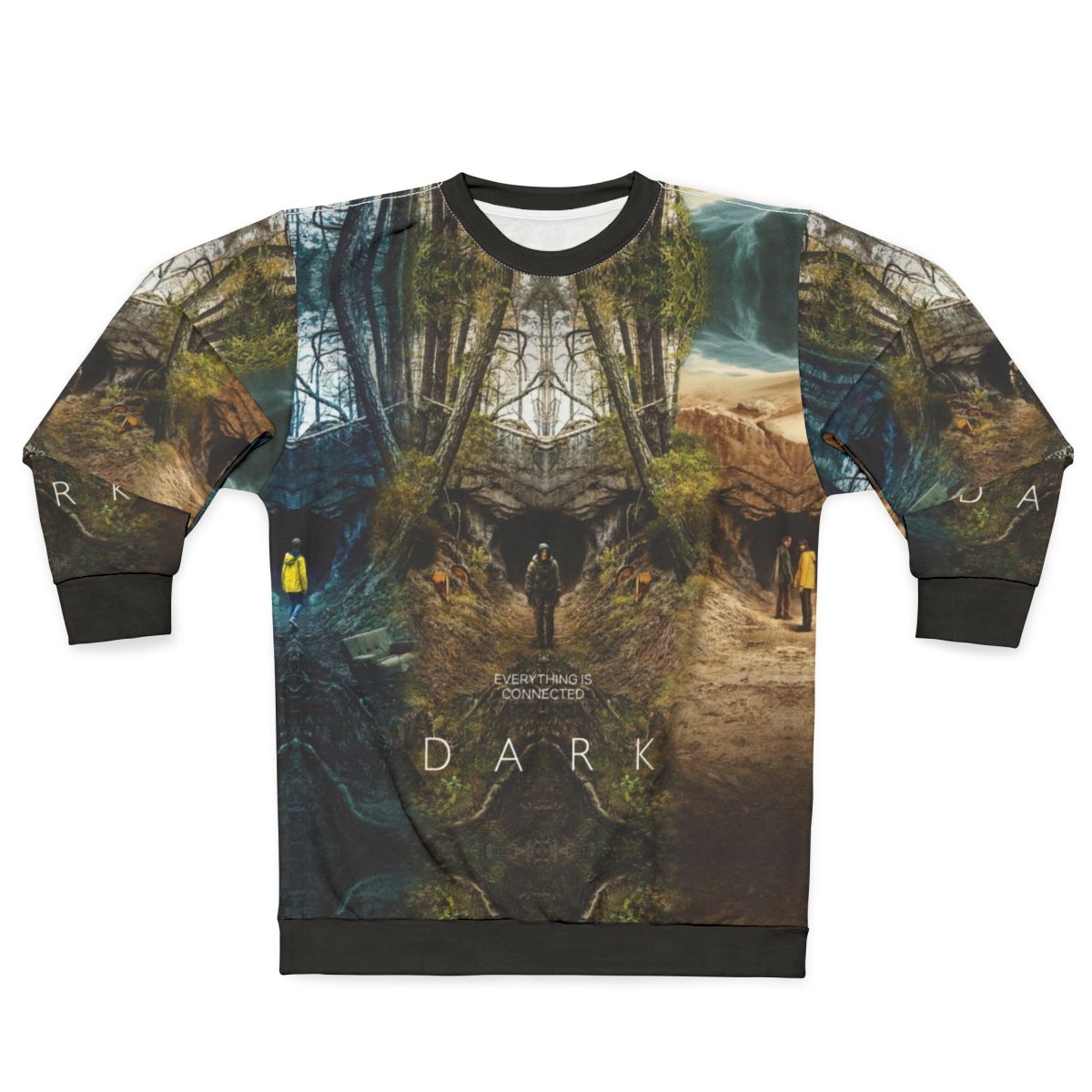 Dark Netflix Series Sweatshirt featuring characters from the show