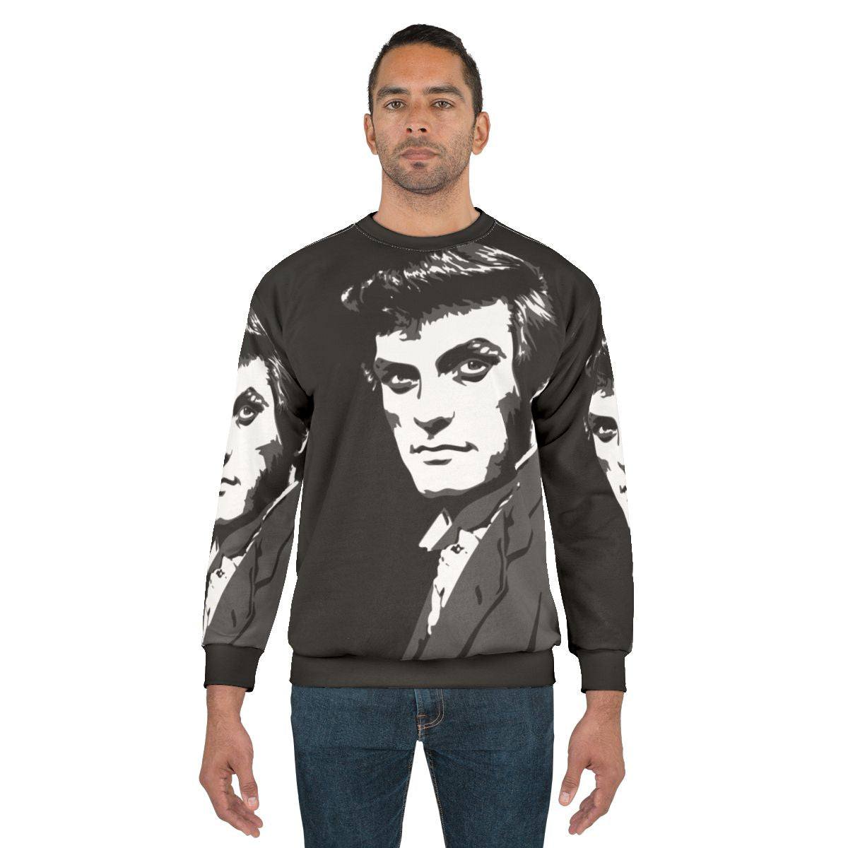 Dark Shadows Quentin Collins Gothic Werewolf Sweatshirt